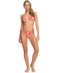 Roxy - Standard Tiki Triangle Bikini Top - Lyst