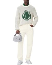 Lacoste - 5 Pocket Straight Cut Indigo Jeans - Lyst
