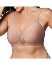 Playtex - Secrets Secrets Perfectly Smooth Wireless Coverage T-shirt Bra For Full Figures - Lyst