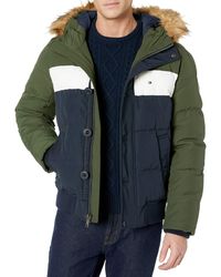 tommy hilfiger winter jacket mens