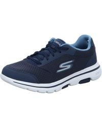 Skechers - Athletic Mesh Lace Up Performance Walking Shoe - Lyst