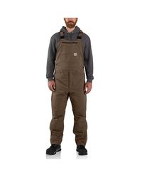 Carhartt - Mens Super Dux Relaxed Fit Insulated Bibs Overalls - Lyst