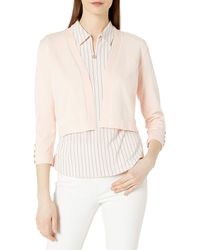 tommy hilfiger pink cardigan