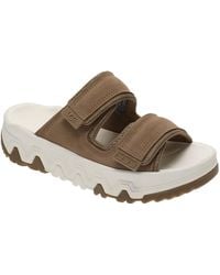 UGG - Captrail Strap Slide Flat Sandal - Lyst