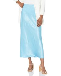 Vince - S Side Slit Slip Skirt - Lyst