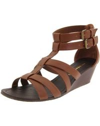 Madden Girl - Whooly Wedge Sandal,tan Paris,7 M Us - Lyst