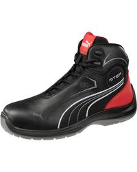 PUMA - Touring Black Mid Industrial Shoe - Lyst