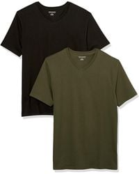 Amazon Essentials - T-Shirt con Scollo a v a iche Corte Uomo - Lyst