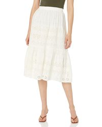 Lucky Brand - Lace Maxi Skirt - Lyst