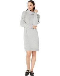 Tommy Hilfiger - Adaptive Rollneck Dress With Open Neckline - Lyst