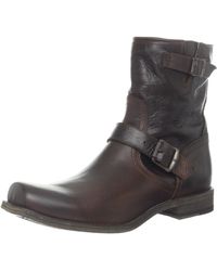 frye smith engineer stonewashed boots