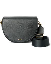 Ecco - Classic Saddle Bag - Lyst