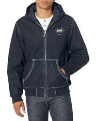 True Religion - Brand Jeans Denim Big T Hooded Jacket - Lyst
