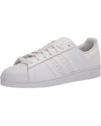 adidas Originals - S Superstar White/white/white 8 - Lyst