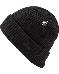 Volcom - Sweep Roll Over Skullfit Lined Beanie - Lyst