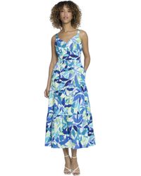 Maggy London - Sleeveless V-neck Maxi Pockets | Summer Dresses For - Lyst