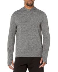 Amazon Essentials - T-shirt Stretch à Capuche à ches Longues Active Quick Dry - Lyst