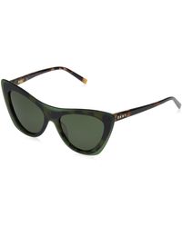 DKNY - Dk507s Round Sunglasses - Lyst
