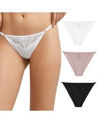 Maidenform - M Adjustable String Bikini Underwear - Lyst