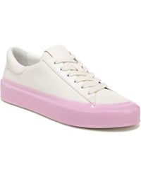 Vince - S Gabi Dipped Lace Up Sneaker Petal Rose Pink 8.5 M - Lyst