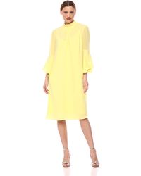 bcbg tulip print shift dress