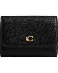 COACH - Essential Flap Card Case - Lyst