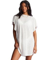 Billabong - Out For Waves Cover-up Dress White - Lyst