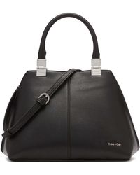 Calvin Klein - Granite Convertible Satchel With Magnetic Snap - Lyst