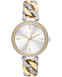 Michael Kors - Catelyn Three-hand Two-tone Stainless Steel Chain Watch - Lyst