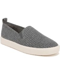 Vince - S Blair Knit Slip On Sneaker Heather Grey Woolknit 6.5 M - Lyst