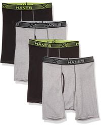 Hanes - Ultimate Sport X-temp Comfort Boxer Brief 4-pack - Lyst