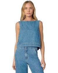 Joe's Jeans - Jeans The Boat Neck Denim Shell Top - Lyst