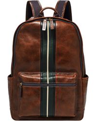 fossil backpack mens
