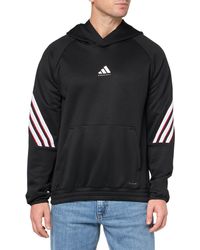 adidas - Select Foundation Fleece Basketball Hoodie - Lyst