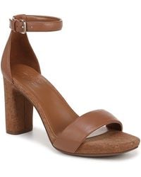 Naturalizer - S Joy Heeled Sandal English Tea Leather 9.5 M - Lyst