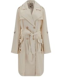 Guess - Agape Belted Trench - Lyst