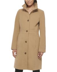 Tommy Hilfiger - Tw2mw838-cam-s Double Breasted Wool Coat - Lyst