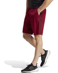 adidas - Big Tall Training Essentials Pique 3-stripes Training Shorts - Lyst