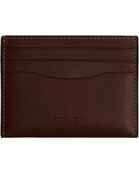 COACH - Flat Card Case - Lyst