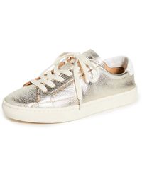 Soludos - Ibiza Classic Lace-up Sneakers Platinum - Lyst