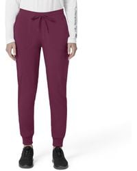 Carhartt - Scrubs C53110 Force® Cross-flex Modern Fit Cargo Jogger Pant Xxx-large Petite Wine - Lyst