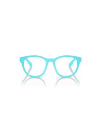 Emporio Armani - Ek4001 Prescription Eyewear Frames With Interchangeable Sun Clip-ons Round - Lyst