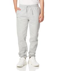 Lacoste - Sport Brushed Fleece Pant With Elastic Leg Opening - Lyst