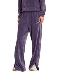 adidas - House Of Tiro Velour Open Hem Pants - Lyst
