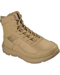 Skechers - Terradraft 6 Inch Tactical Zip Up Mesh Military Boot - Lyst