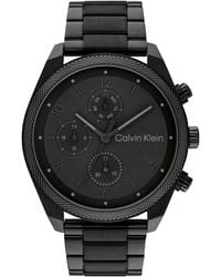 Calvin Klein - Analog Japanese Quartz Watch With Stainless Steel Strap 25200359 - Lyst