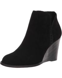lucky yimmie wedge bootie