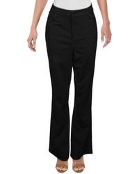NYDJ - Womens Marilyn Straight In Black Pants - Lyst
