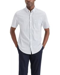 Dockers - Classic Fit Short Sleeve Signature Shirt With Stain Defender, - Lyst