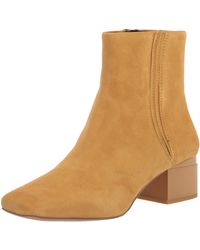 Franco Sarto - S Waxtona Bootie Mustard Suede 5 M - Lyst